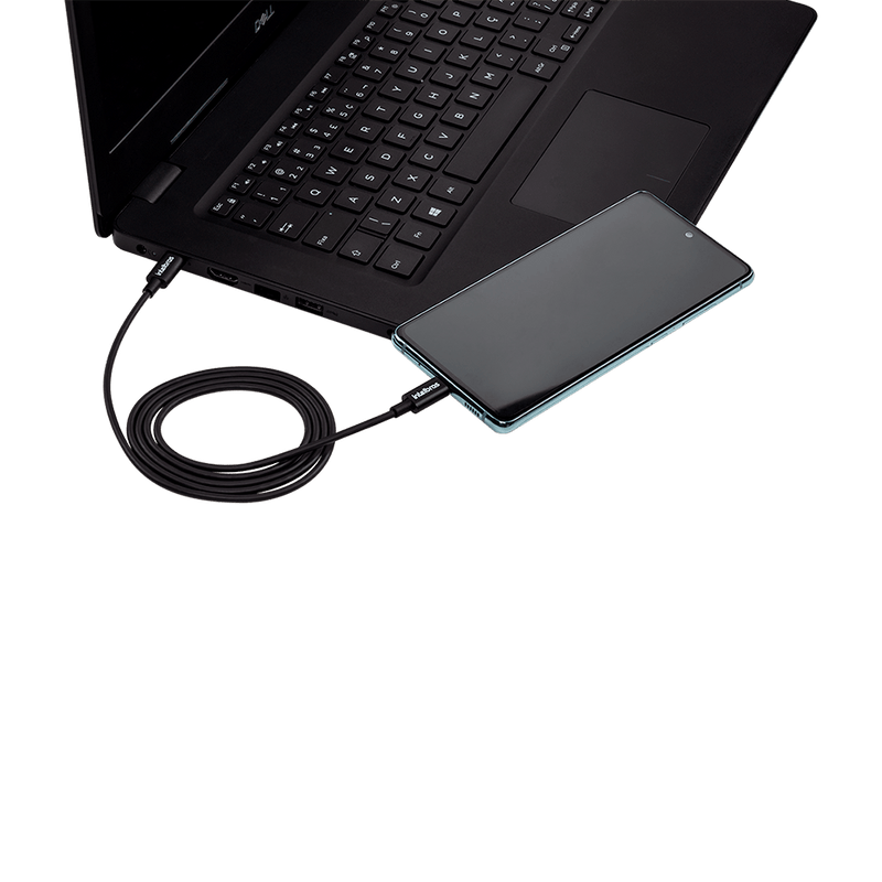 Cabo USB-C - USB-C 1,2m PVC Preto Intelbras EUCC 12PP