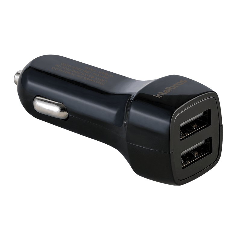 Carregador Veicular Universal com 2 Portas USB ECV 2 Fast Intelbras