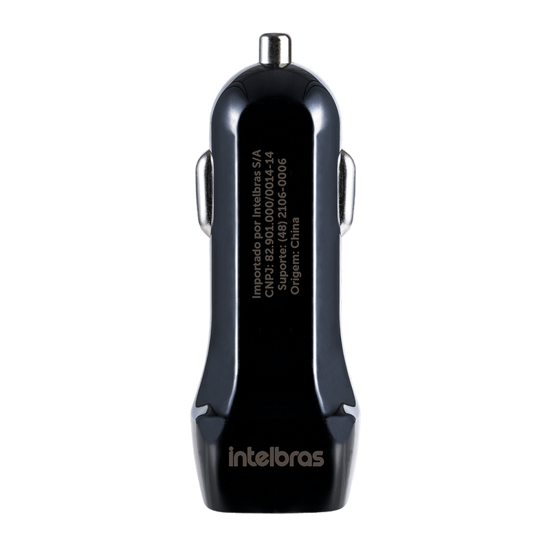 Carregador Veicular Universal com 2 Portas USB ECV 2 Fast Intelbras