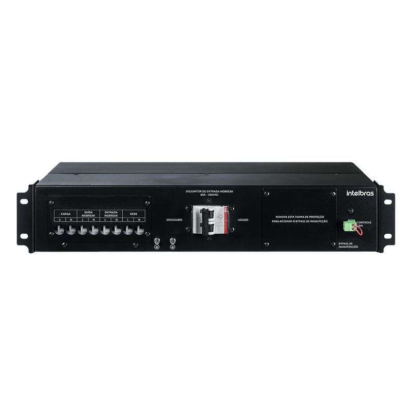Chave Bypass de Manutenção Rack/Torre CBM 63A-RT Intelbras