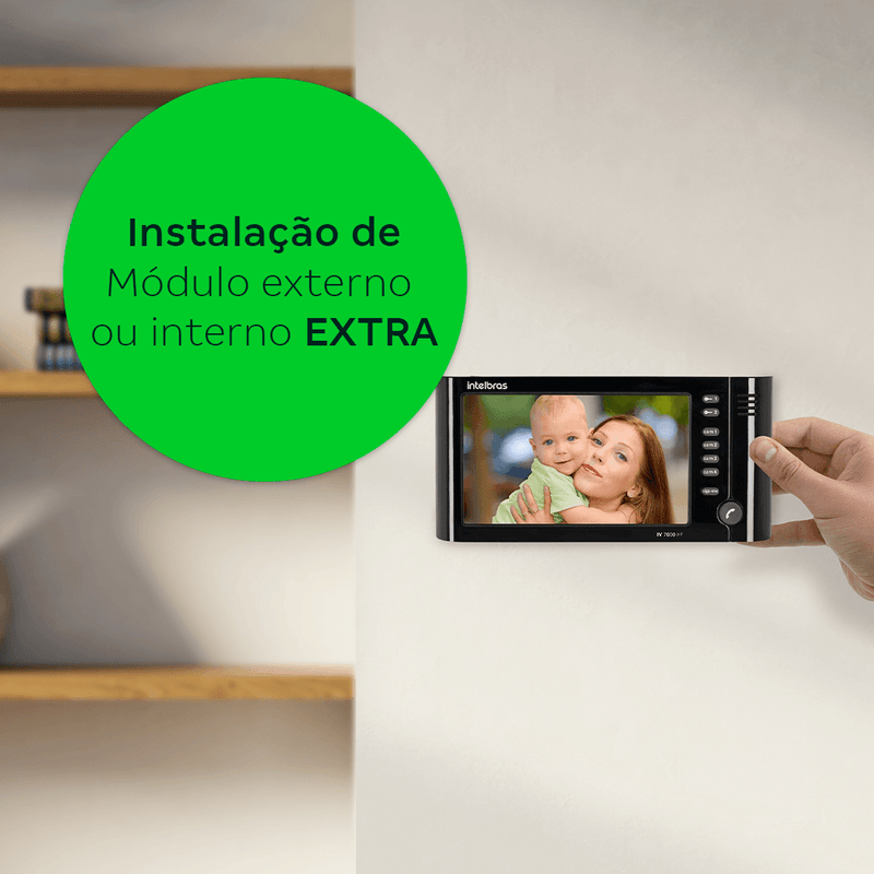 Instalação de Módulo Interno / Externo de Videoporteiro
